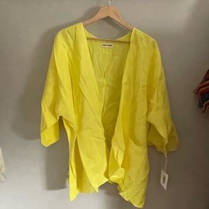 Rachel Craven Linen Kimono Jacket